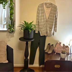 Old Navy Medium Bundle Tank, Stevie Pant, and Cardigan